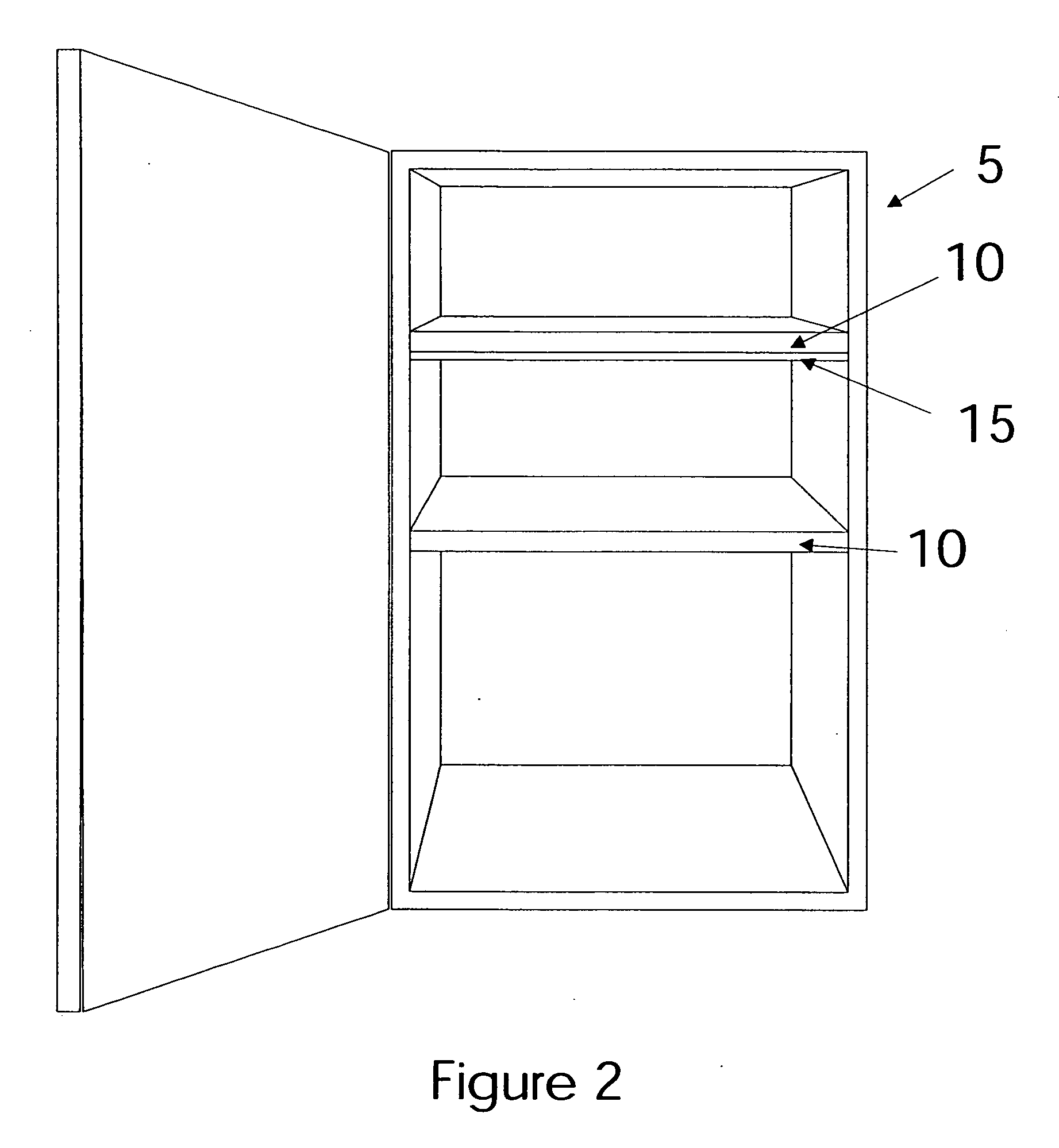 Flat panel lighting for enclosed space illumination