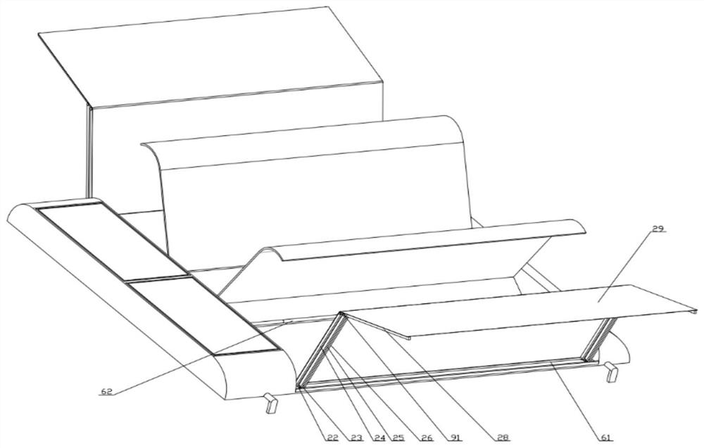 Rain sheltering device for automobile