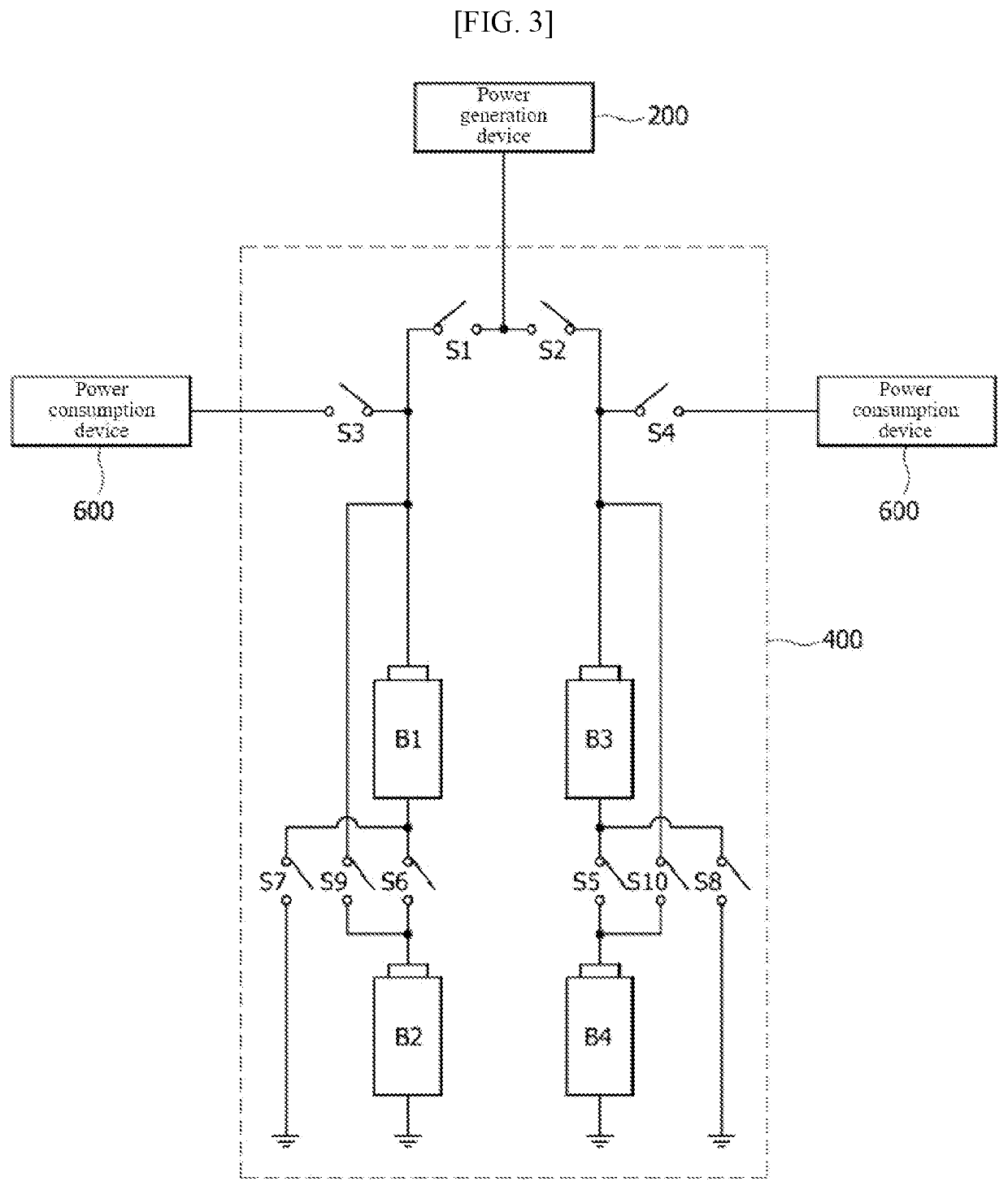 Battery control device and vehicle having same