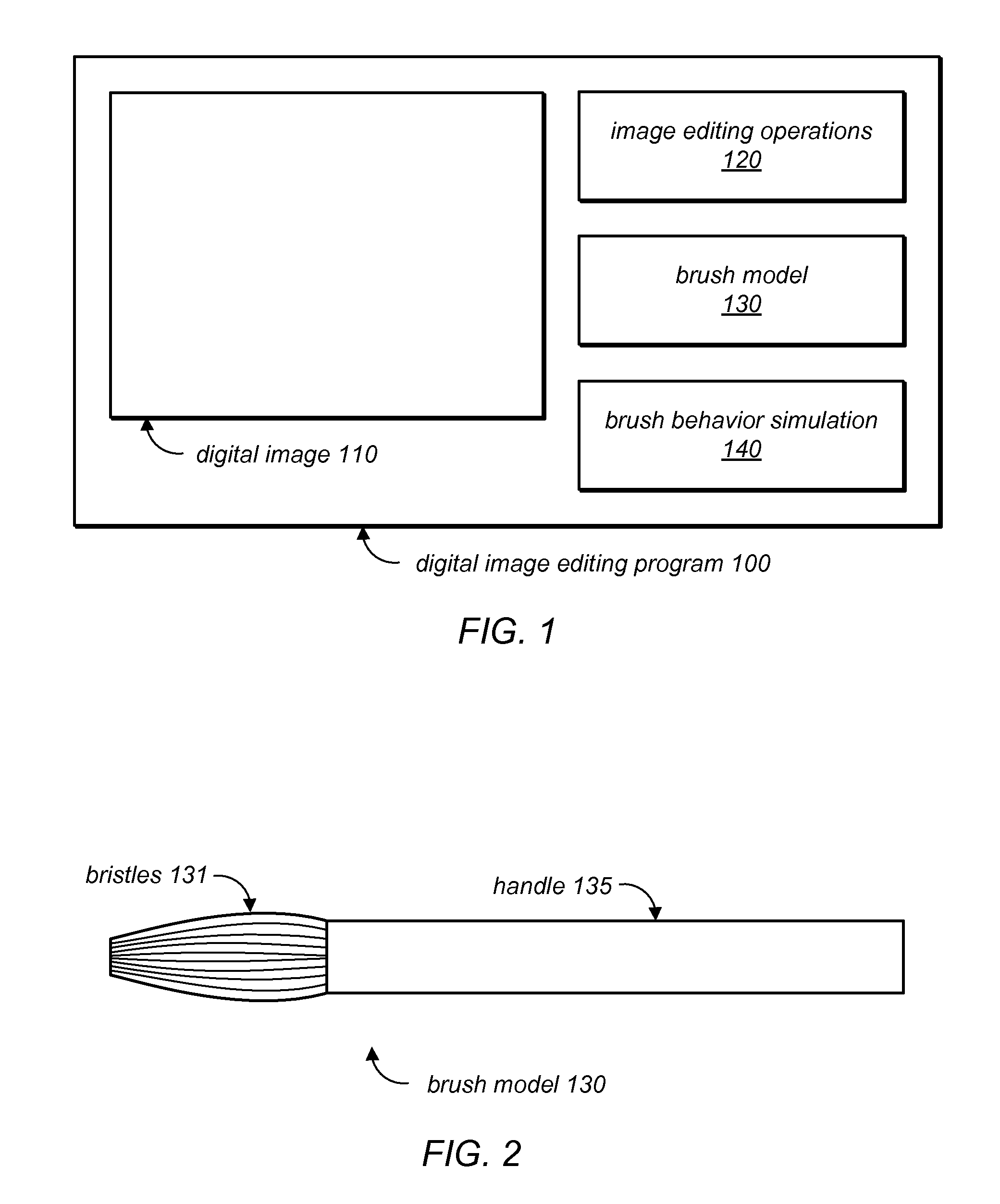 System and Method for Simulation of Brush-Based Painting In a Color Space That Includes a Fill Channel