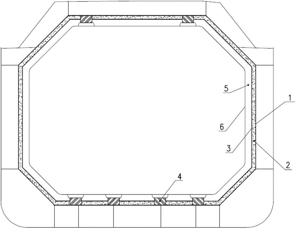 Local secondary screen bulkhead applied to B type independent cabin and boat or ocean structure