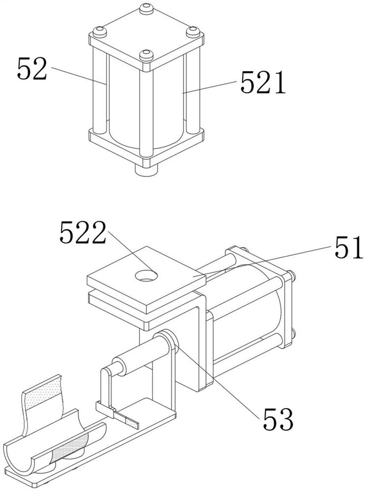 Leg muscle training device for nursing in intensive care department