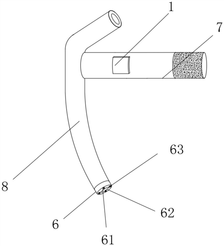 Medical visual intubation device