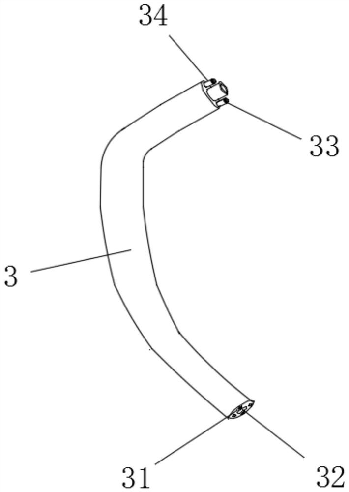 Medical visual intubation device