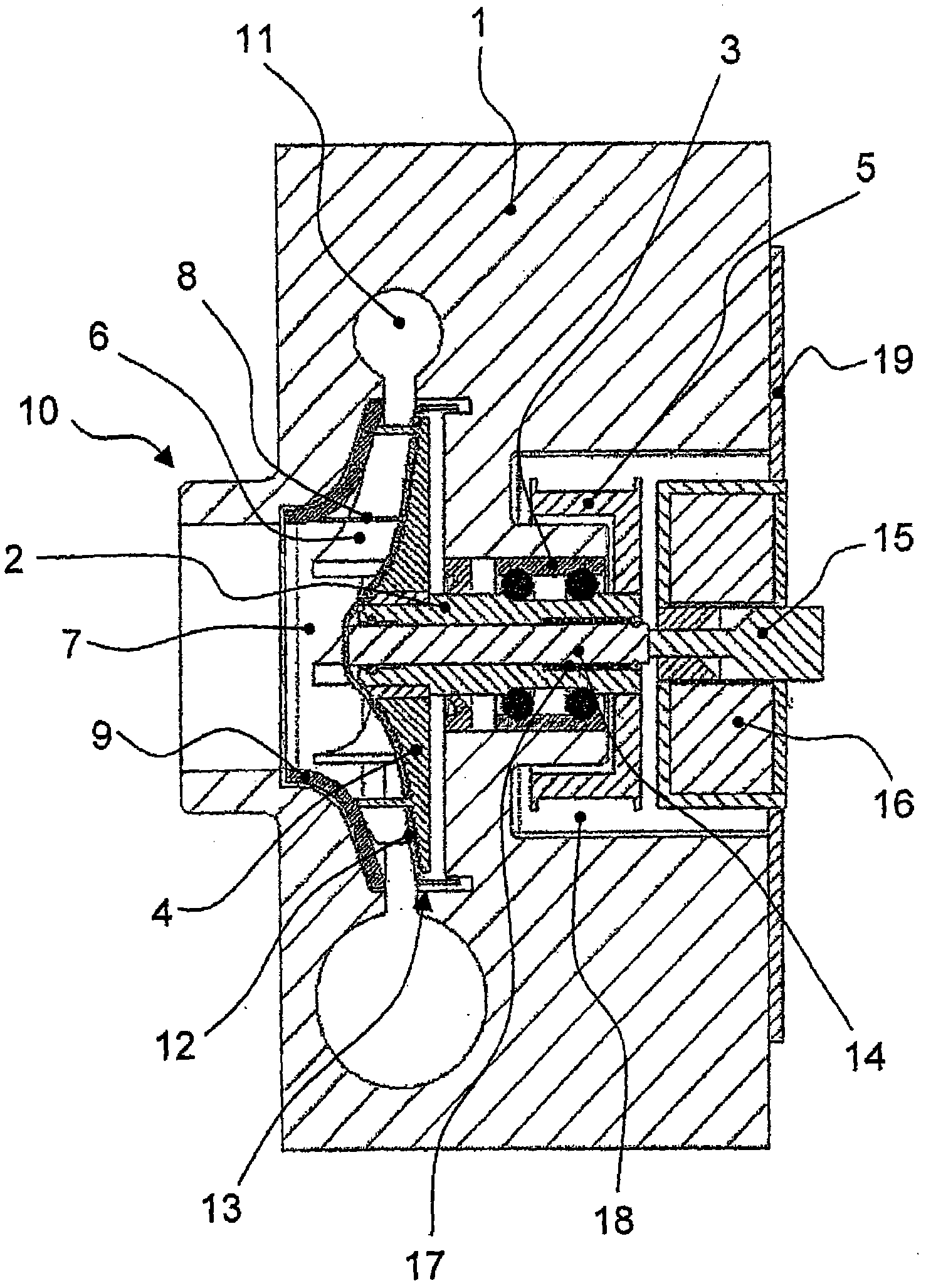 Controllable coolant pump