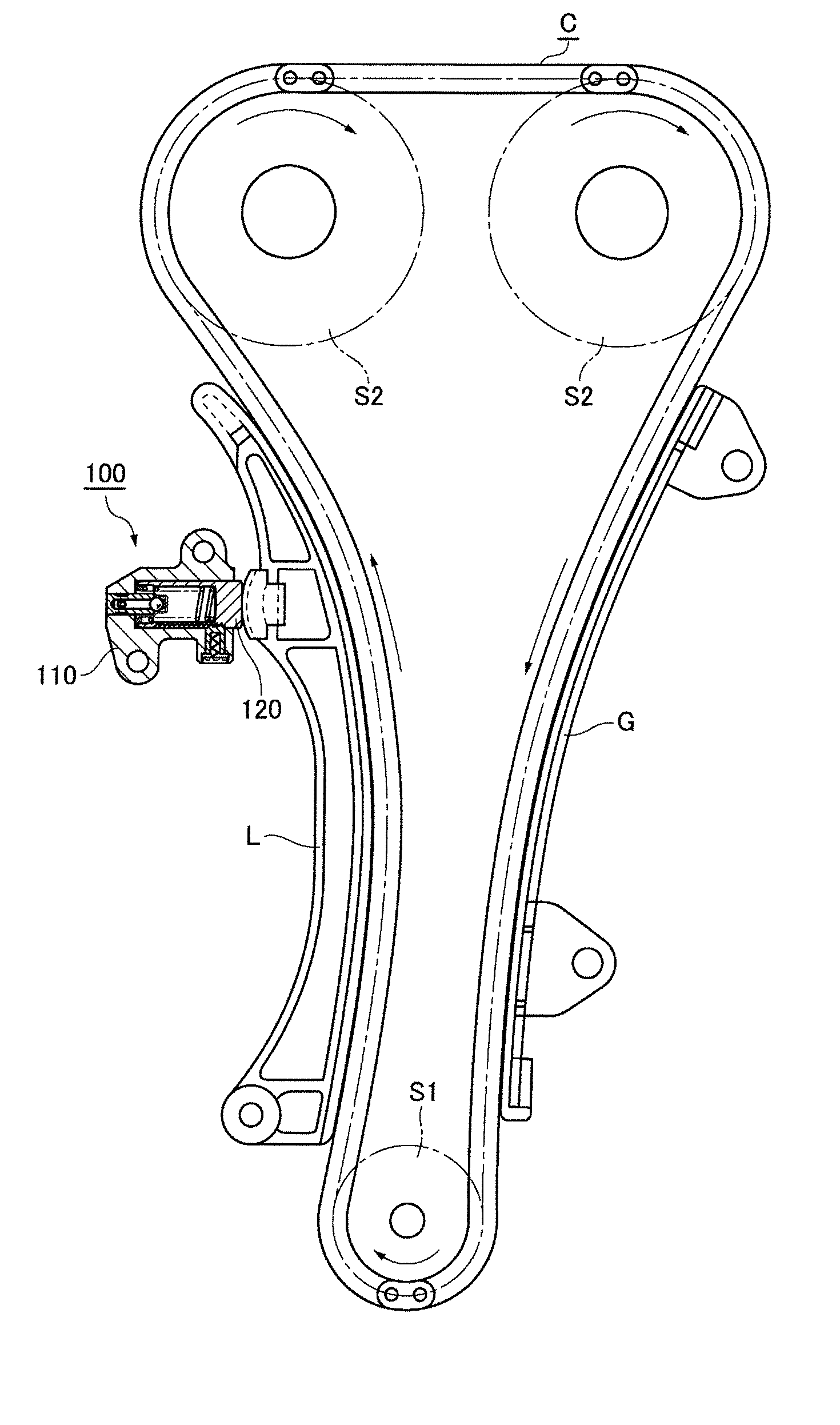 Ratchet-type tensioner