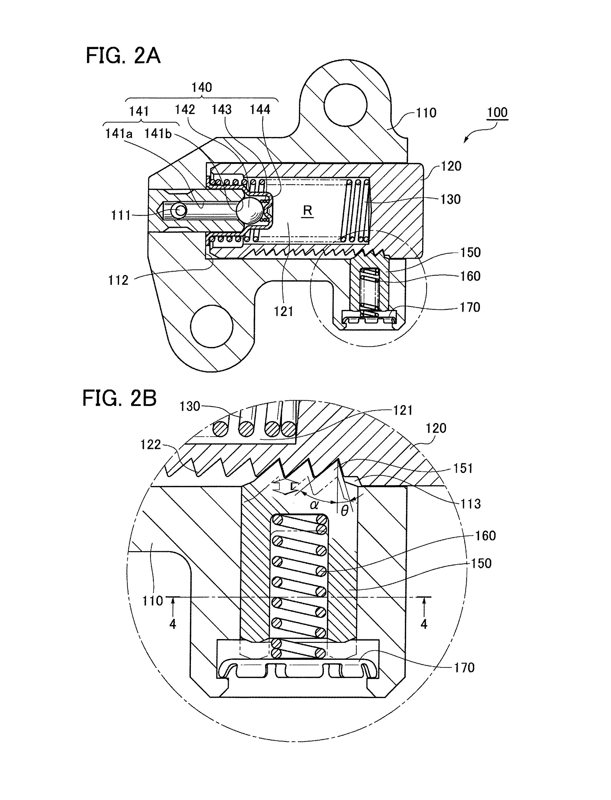 Ratchet-type tensioner