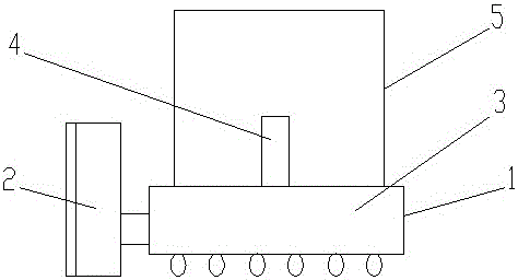 Movable supporting stand for cleaning