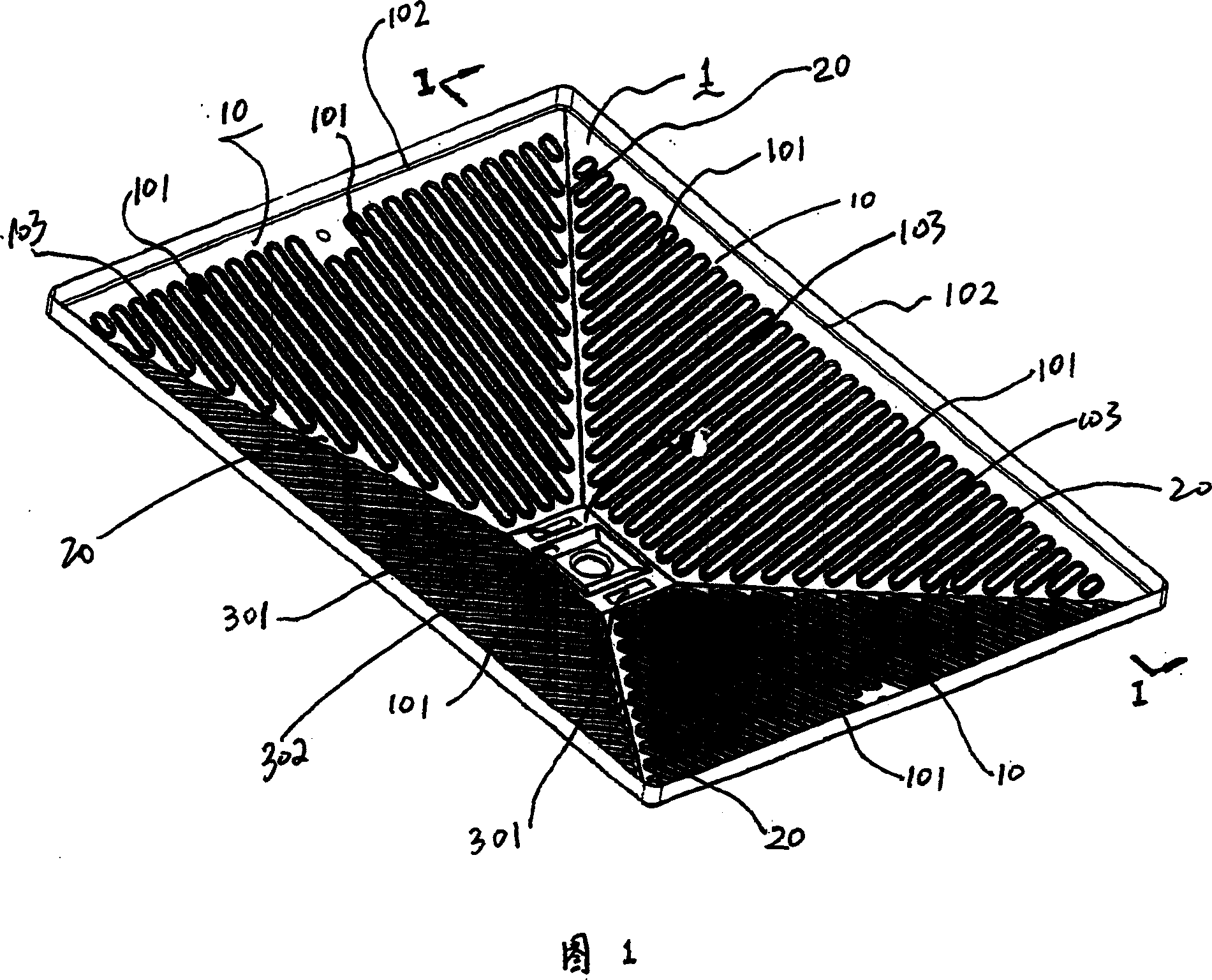 Fume exhaustor air intake cover and ventilator using air intake cover