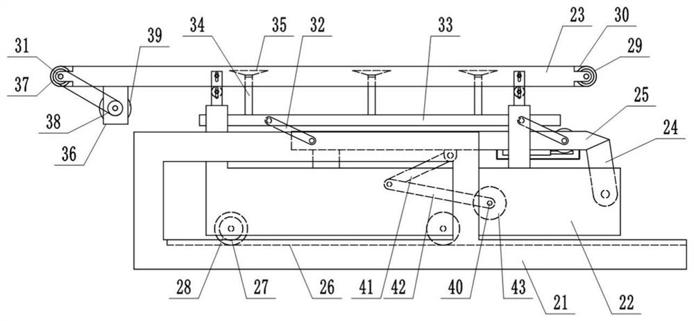 Full-automatic sheet loading and unloading device of toughening furnace