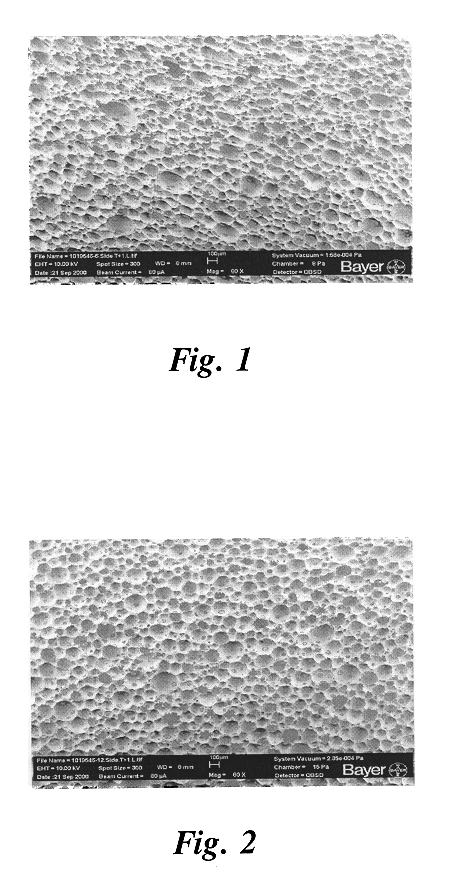 Carbon dioxide blown low density, flexible microcellular elastomers suitable for preparing shoe components