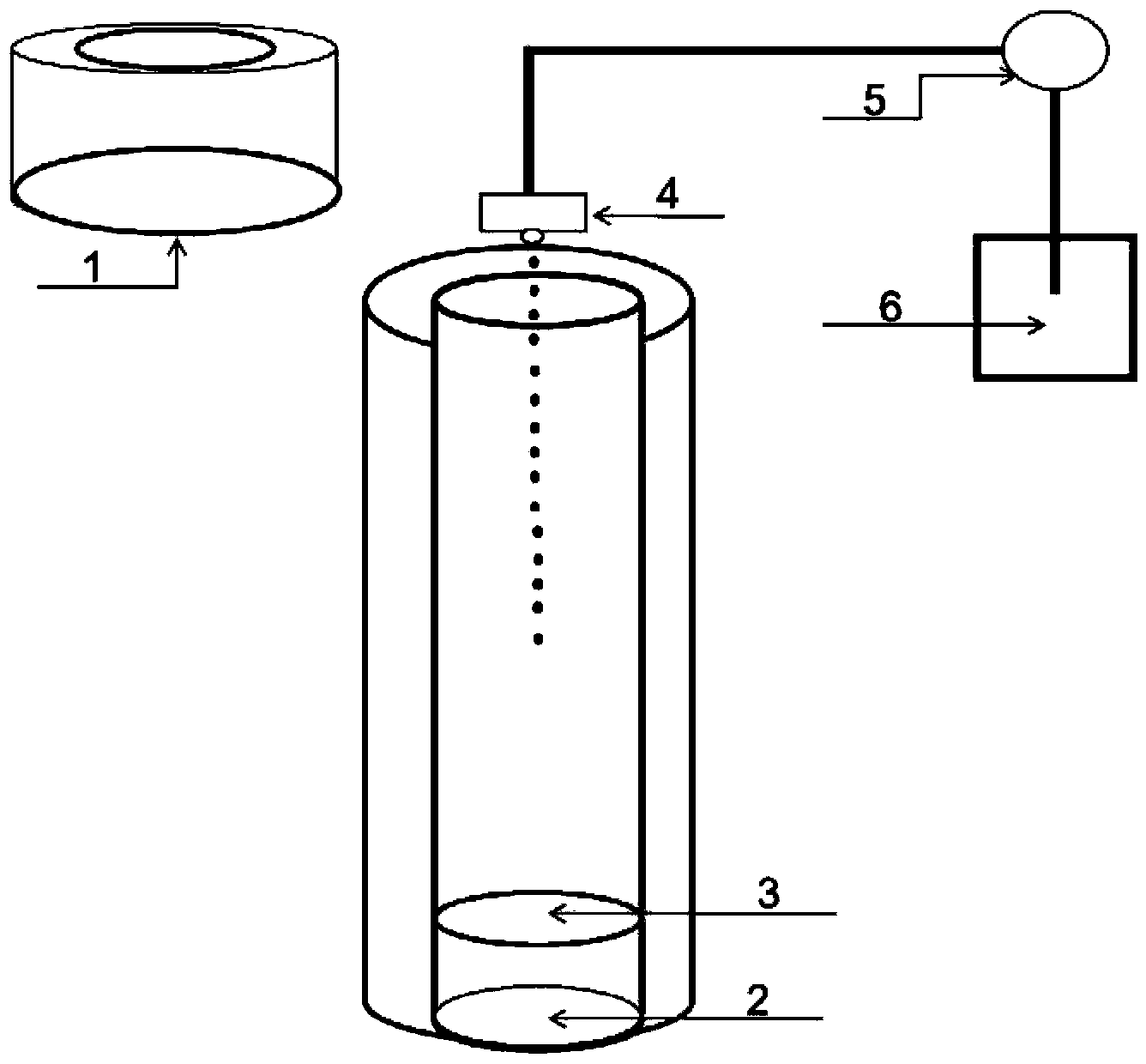 Method for preparing porous ceramic microspheres with different pore structures and spraying and freezing device