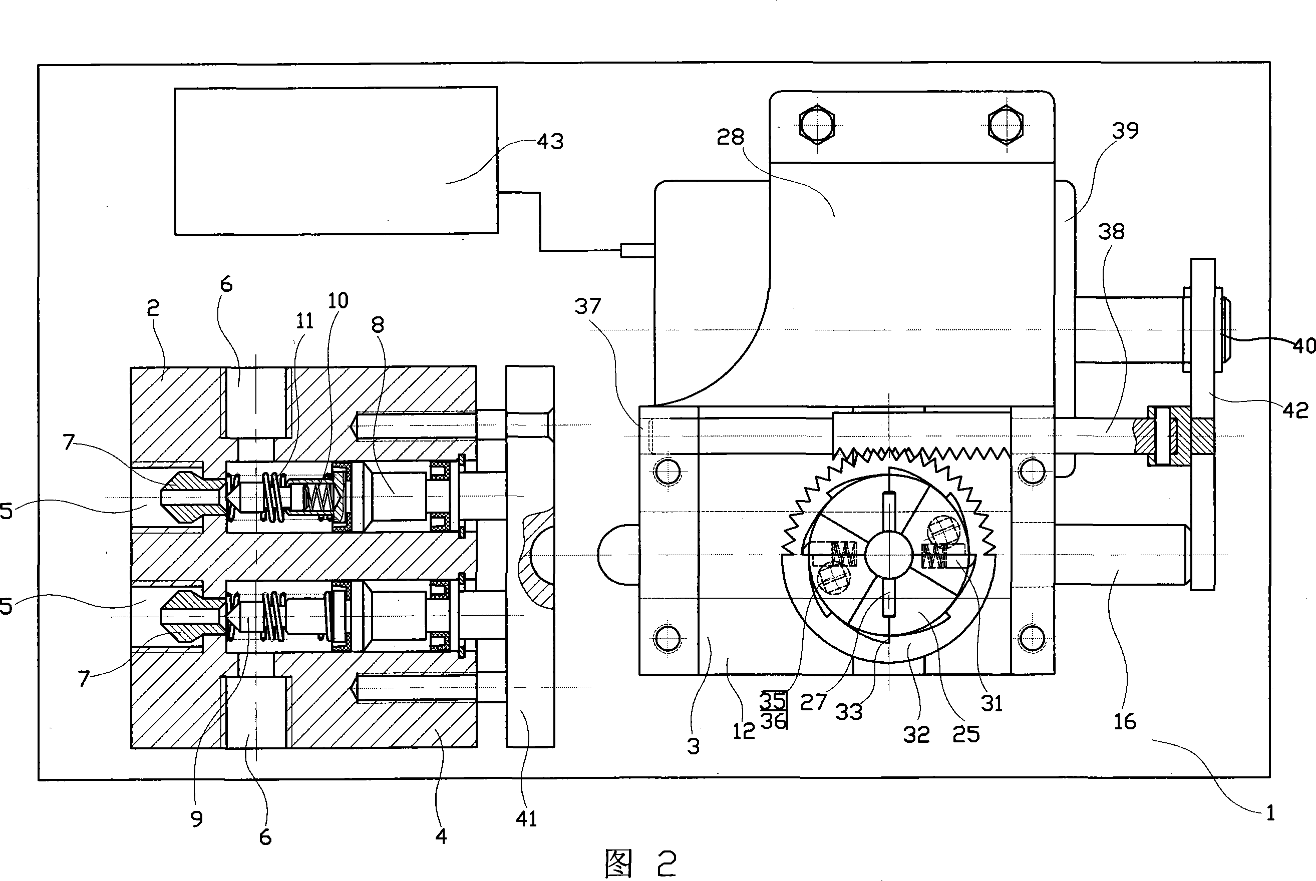 Automobile anti-theft main brake control device