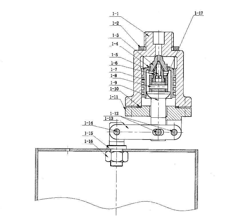 Superheated steam drain valve of lever guide type invert barrel