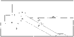 Method for determining irregular wave force of narrow-shoulder breakwater parapet of pavement accropodes