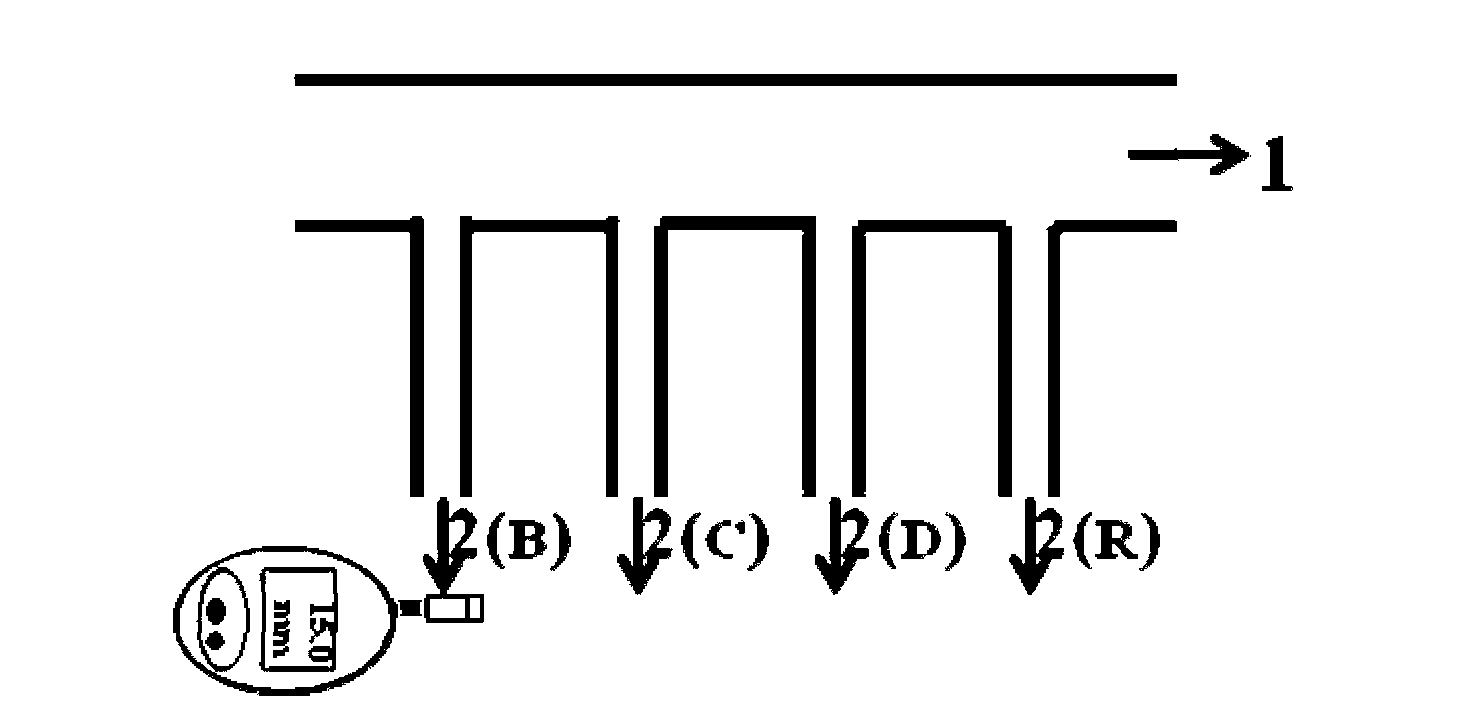 Sucrose-DNA compound, its preparation method, related kit and method for detecting different HBV types by cooperating with glucometer