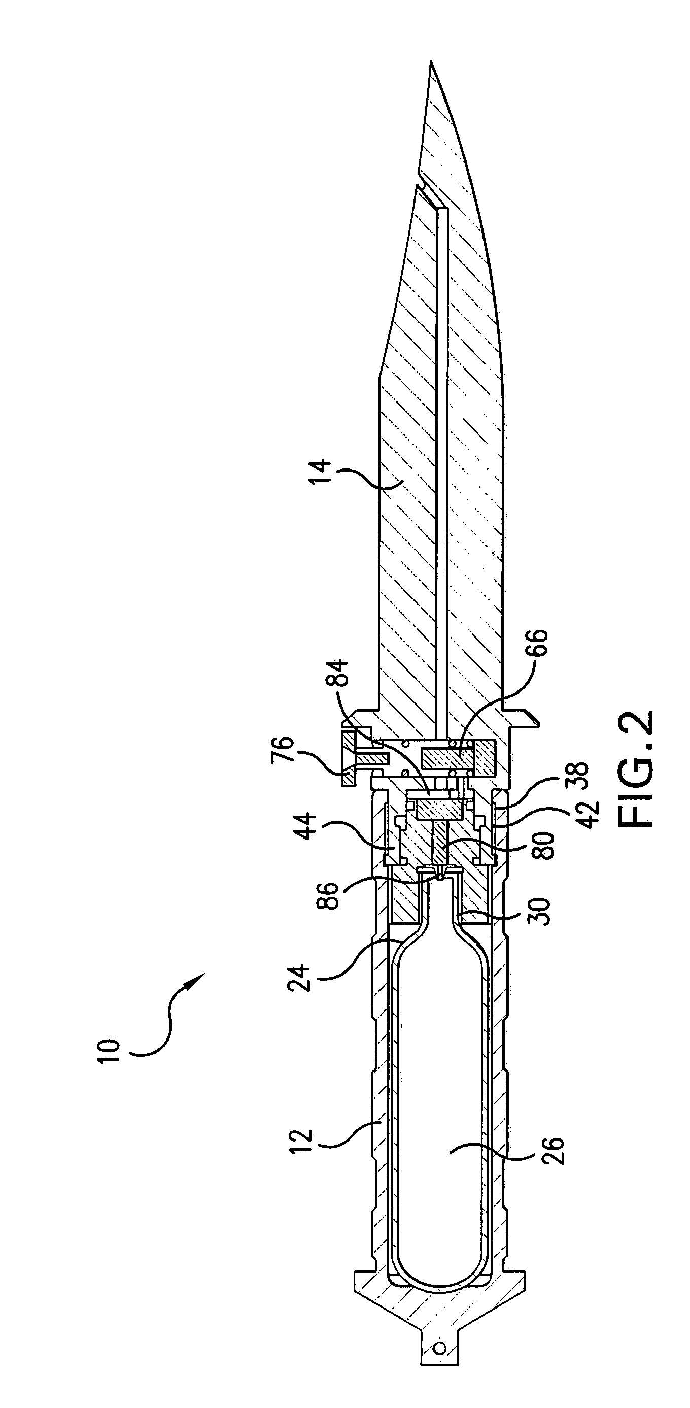 Method and device for using compressed gas as a weapon