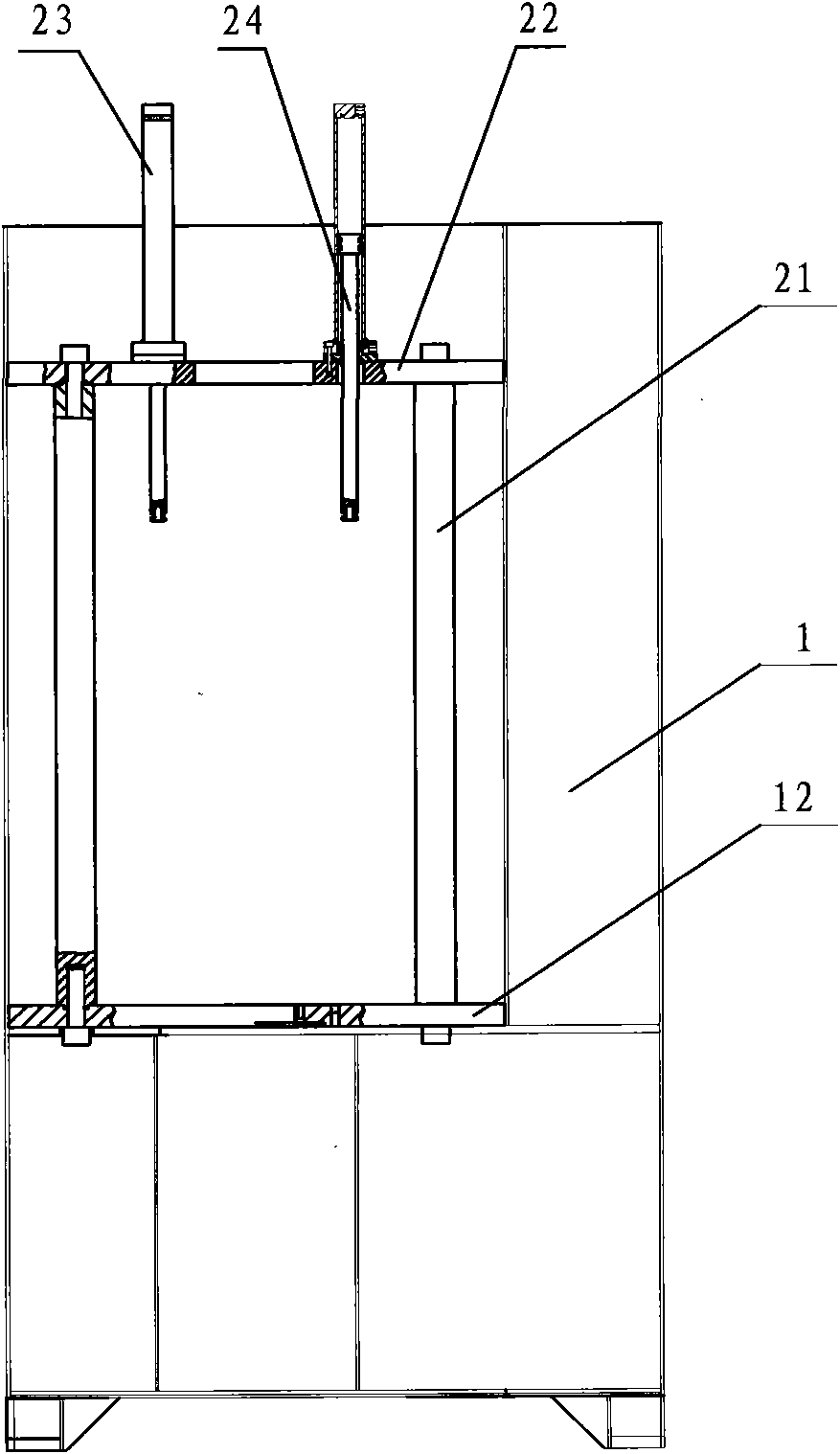 Force-controlled rocking-rolling type rolling sealing machine