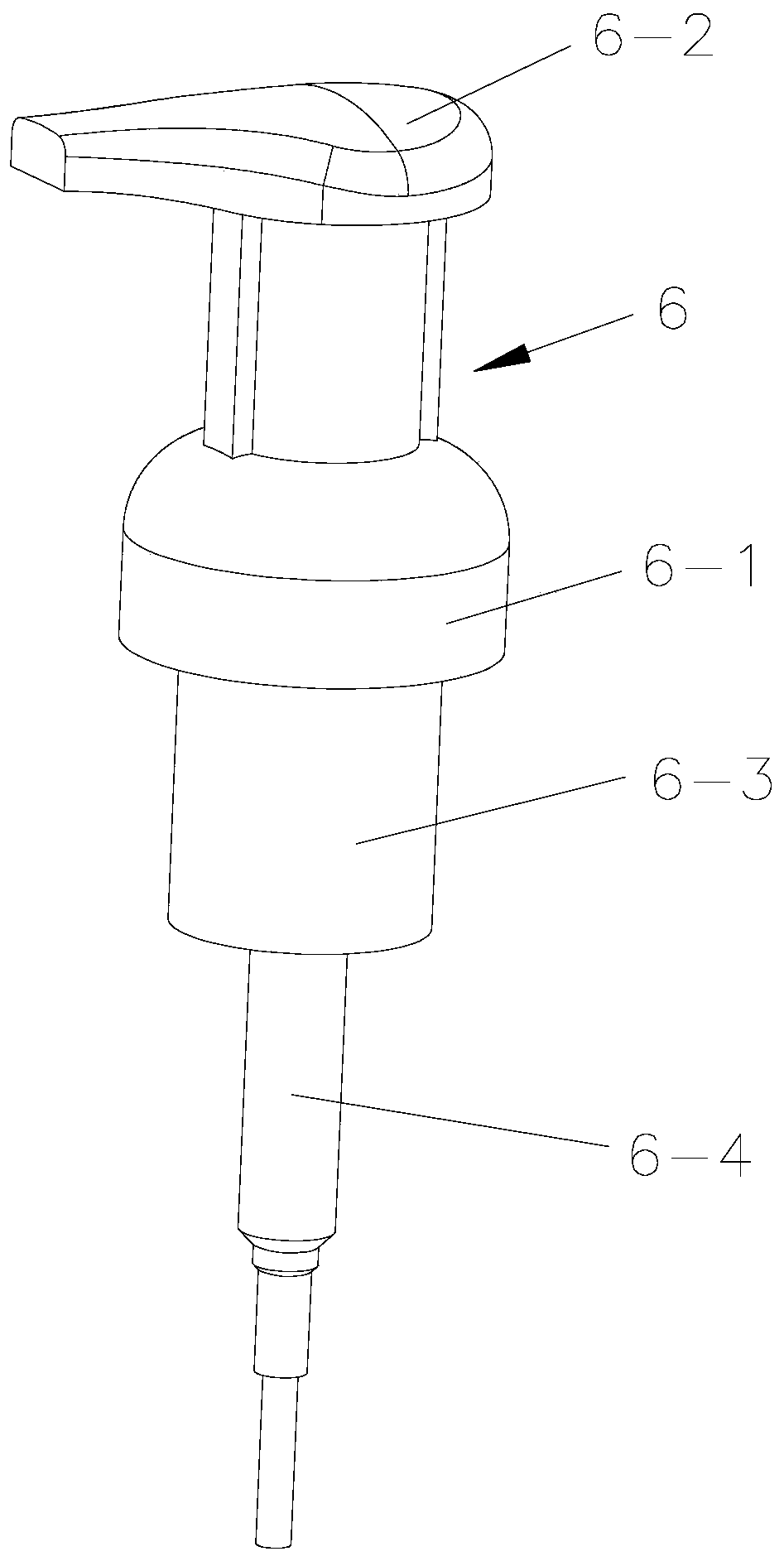 Stepped shaft type part conveying mechanism