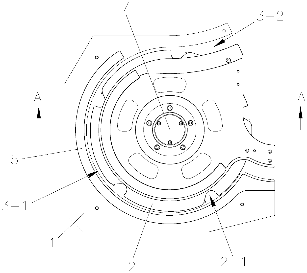 Stepped shaft type part conveying mechanism