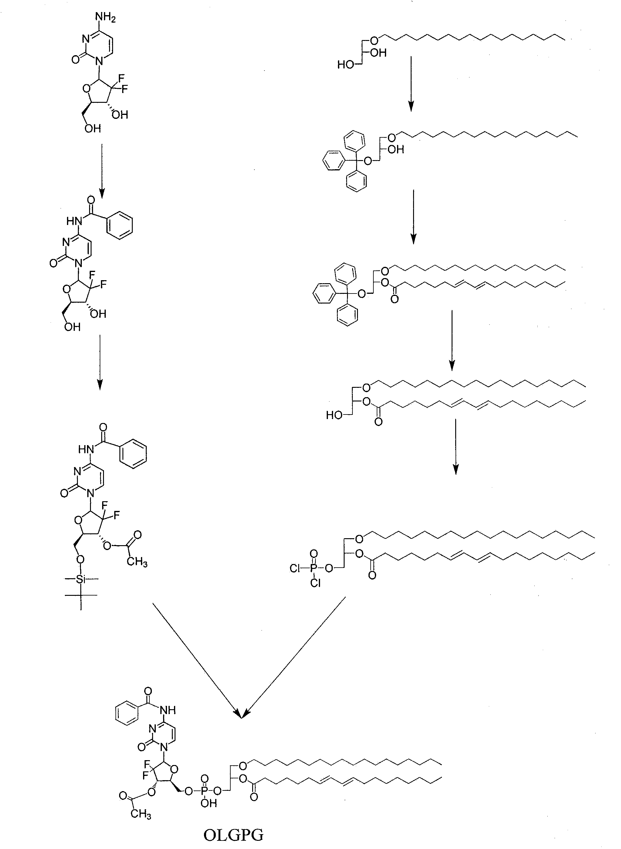 Phospholipase A2 sensitive glycerin skeleton anti-tumor prodrug and high-dispersing preparation thereof