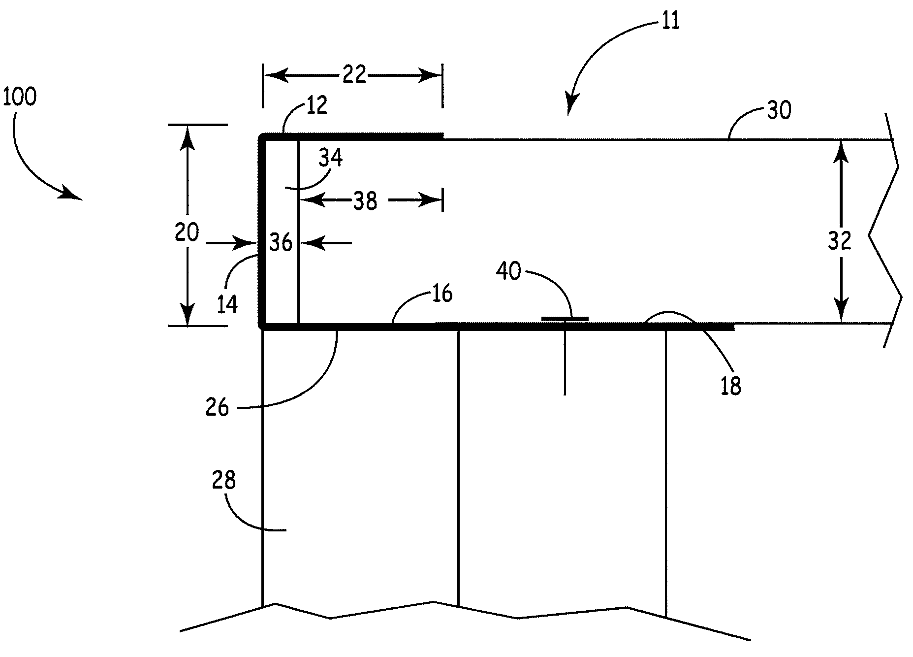 Deck flashing trim system