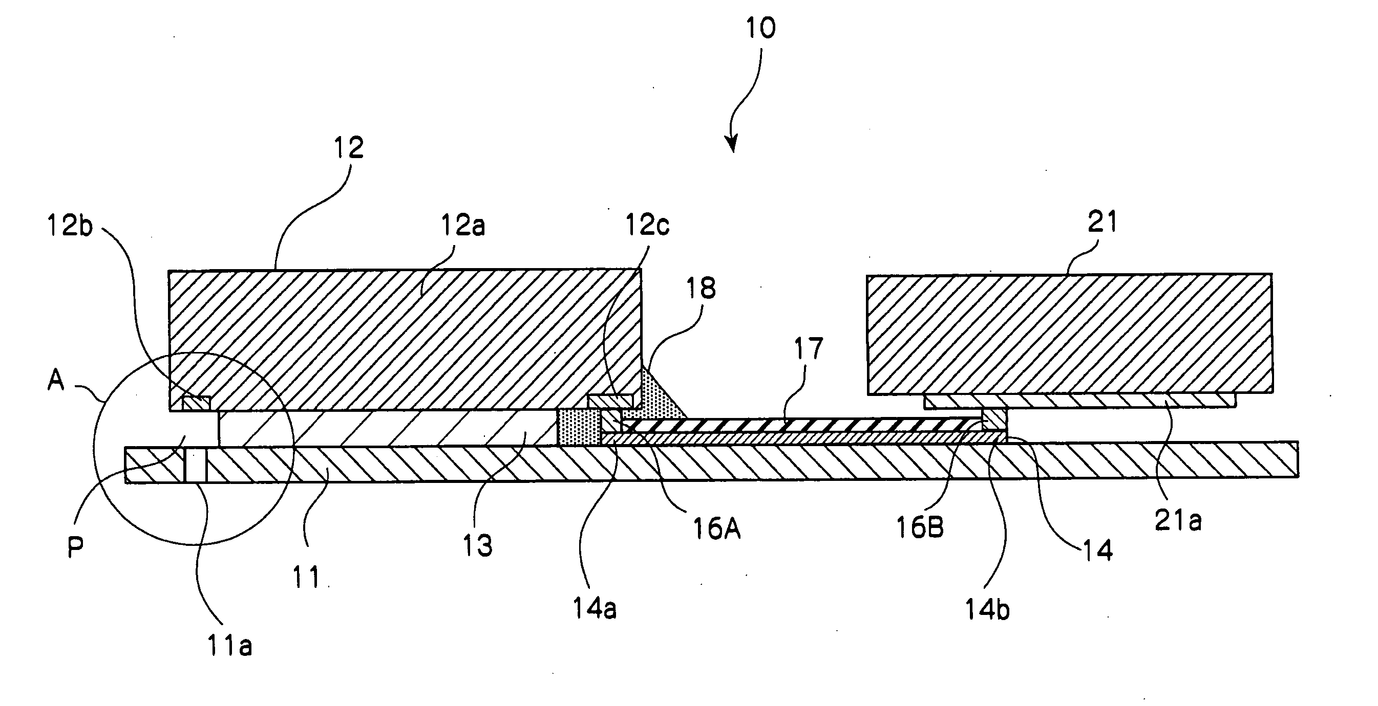 Ink ejecting head and method for making the same