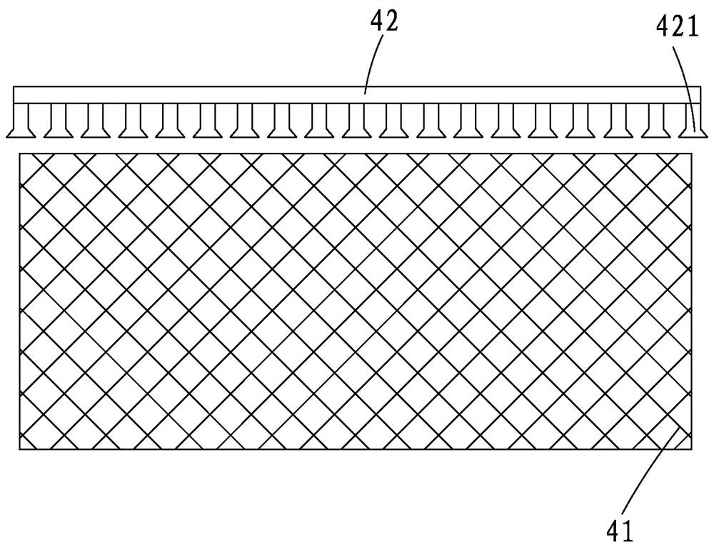 Cross-flow square cooling tower device with dust removal and anti-scaling functions and control method