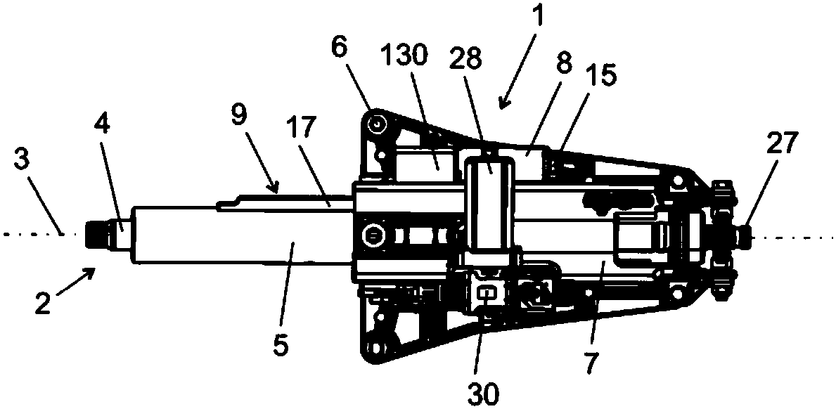 Electrically length-adjustable steering column for a motor vehicle