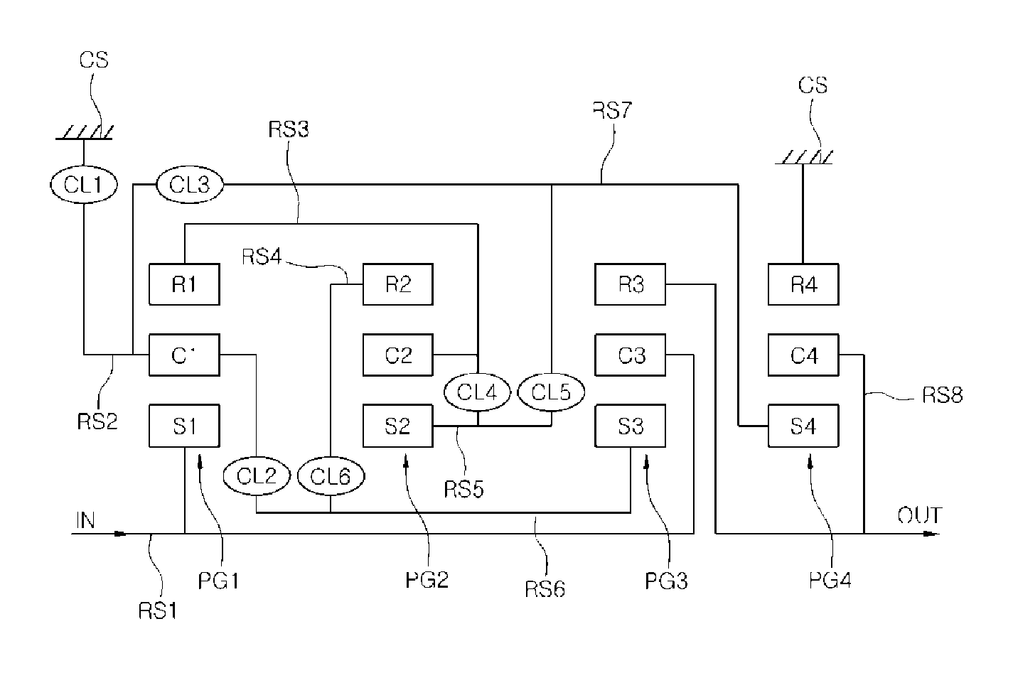 Multi-stage transmission for vehicle