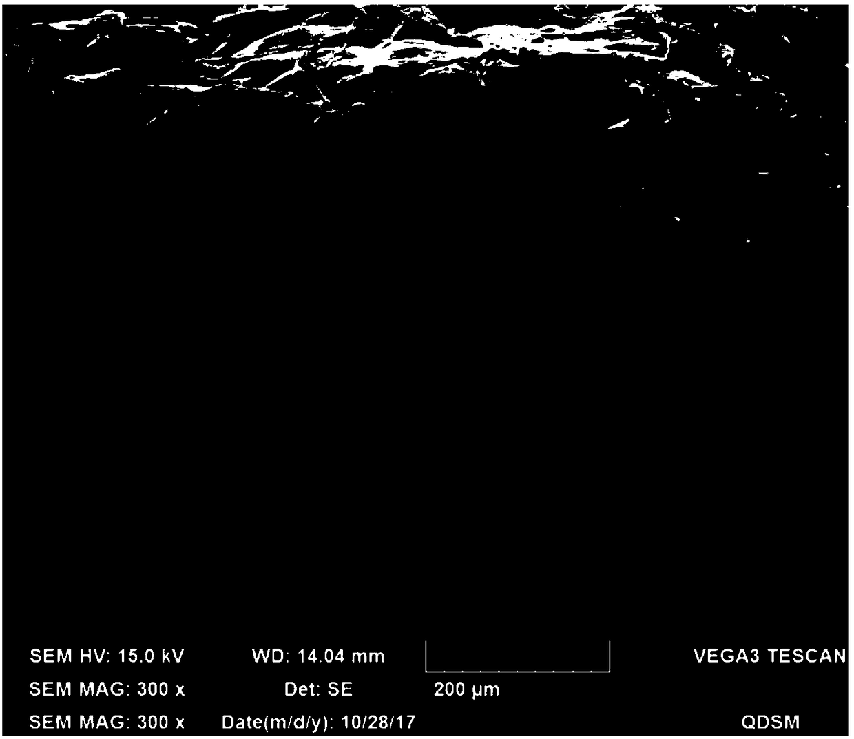 Fishskin source acellular dermal matrix and preparation method thereof