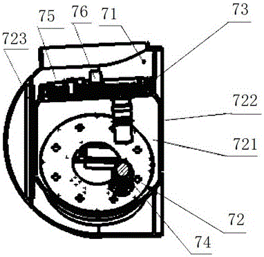 Experiment table with direct-drive wind generating set