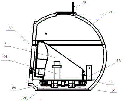 Experiment table with direct-drive wind generating set