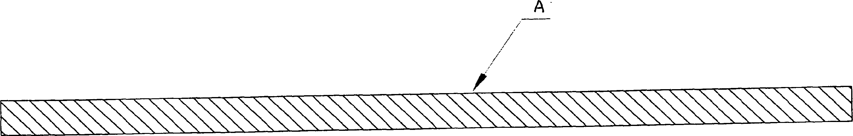 Ultrathin pinless packaging process of integrated circuit and discrete component and its packaging structure