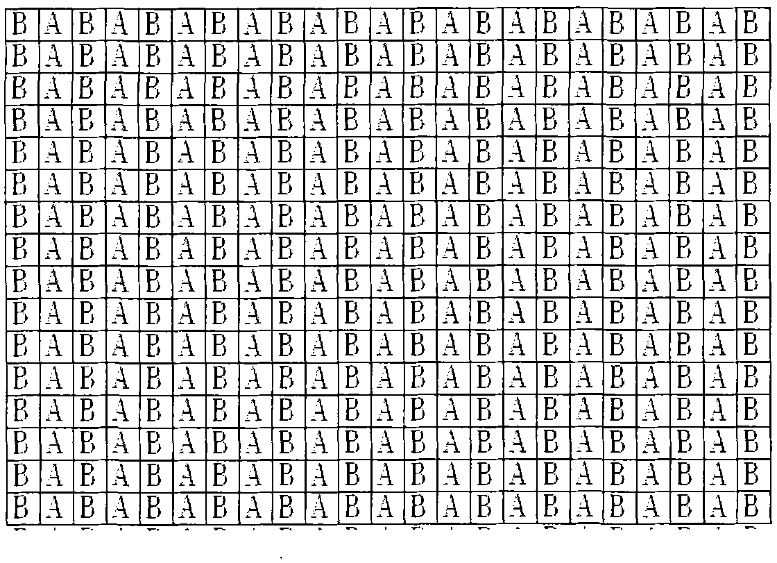 Double-sided touch liquid crystal display (LCD) device