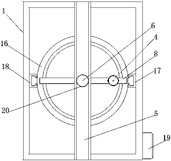 Sewage station sewage temperature rise device