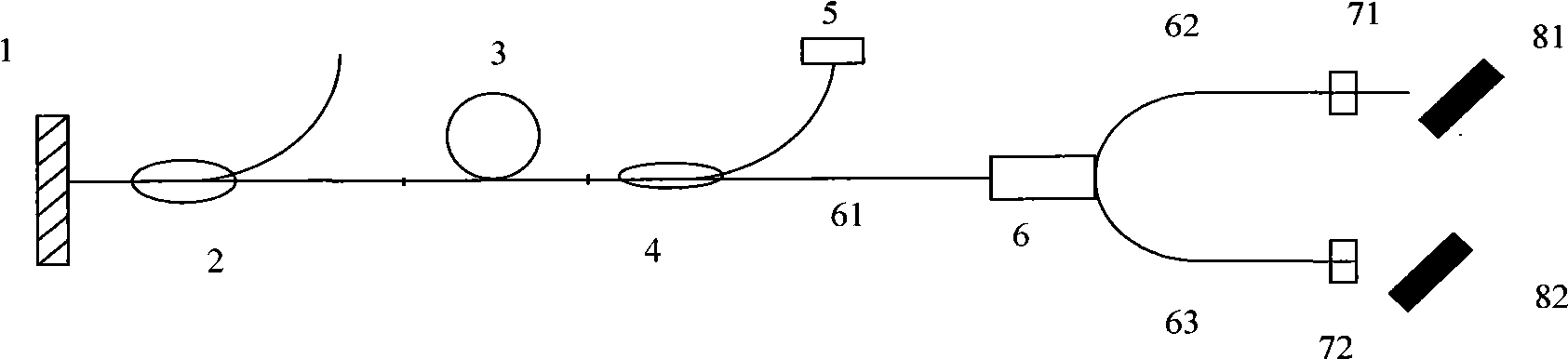 Polarization dual wavelength fiber-optical ultrashort pulse laser