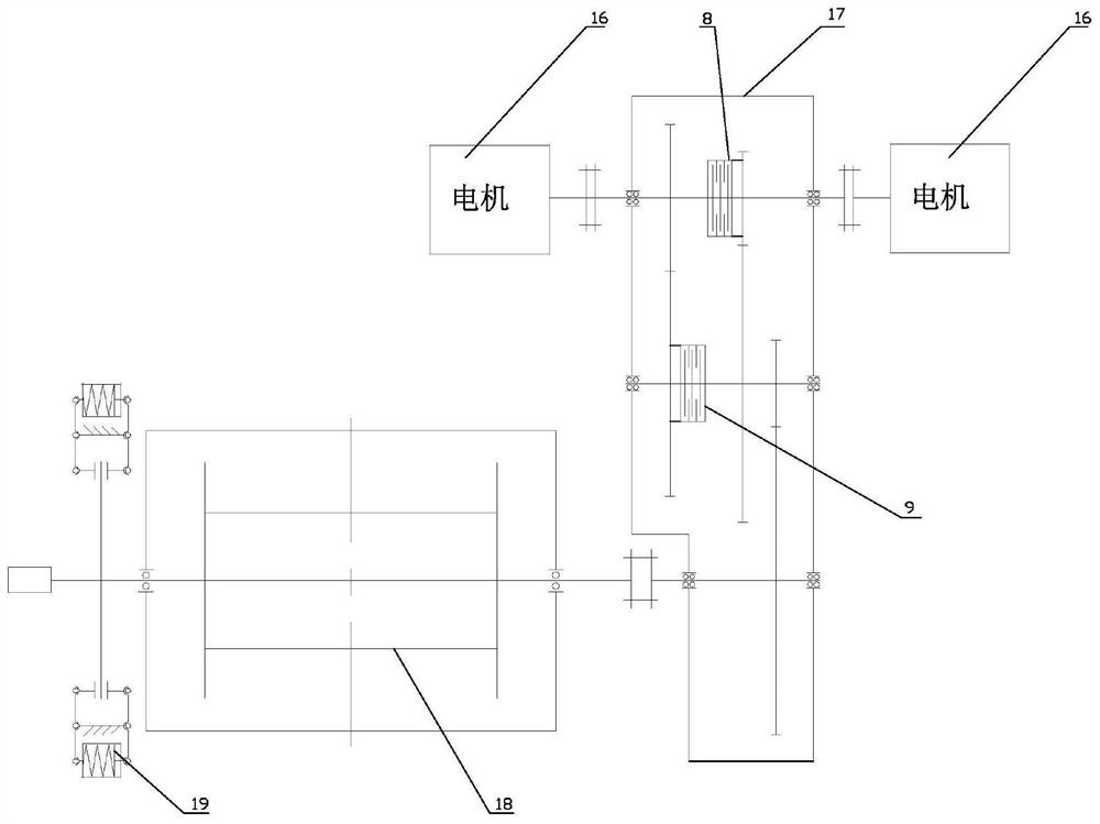 A wet dual-clutch automatic shifting system for oil drilling drawworks