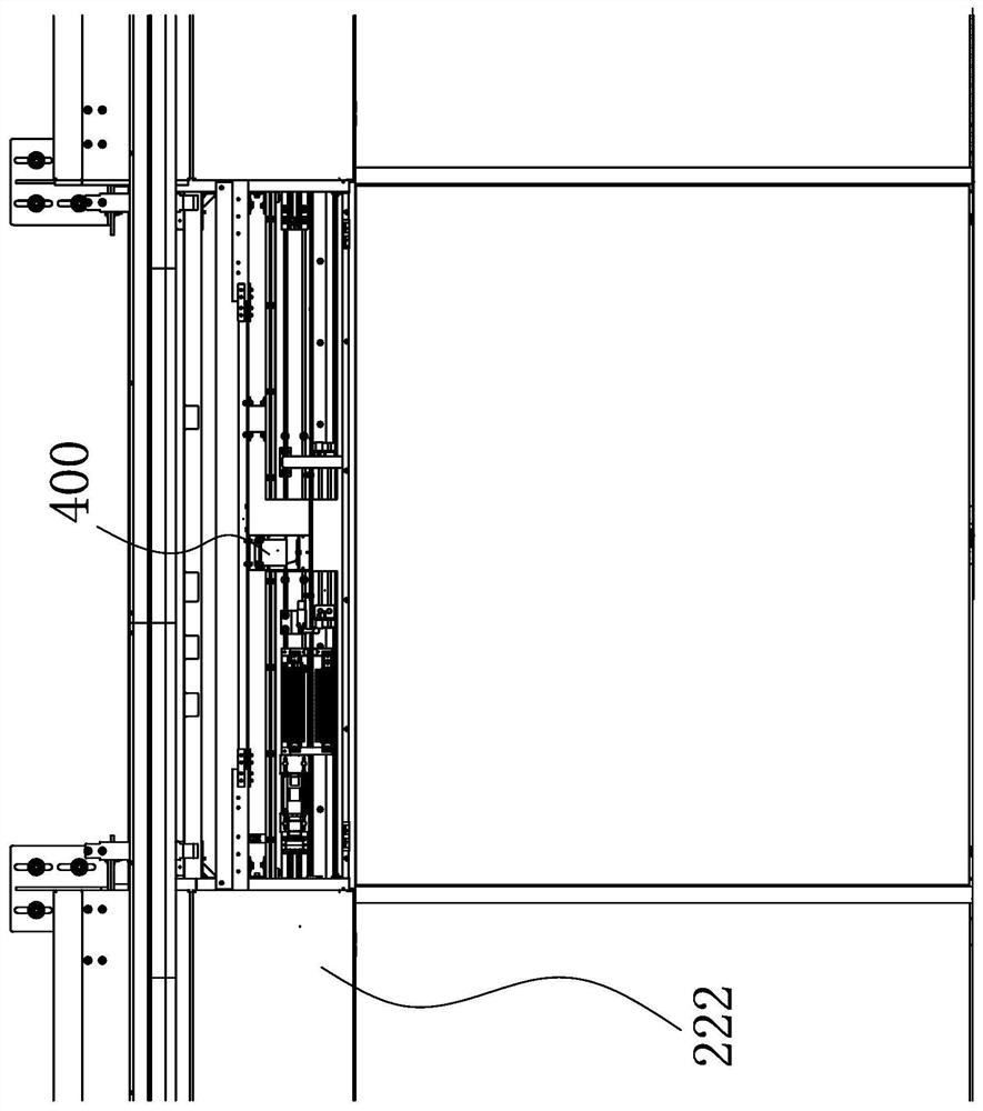 Foreign matter detection device and platform door system