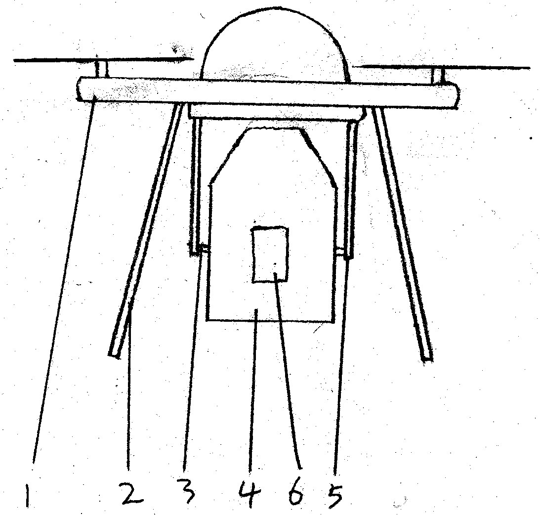 Low-cost destruct type non-contact antitank unmanned aerial vehicle