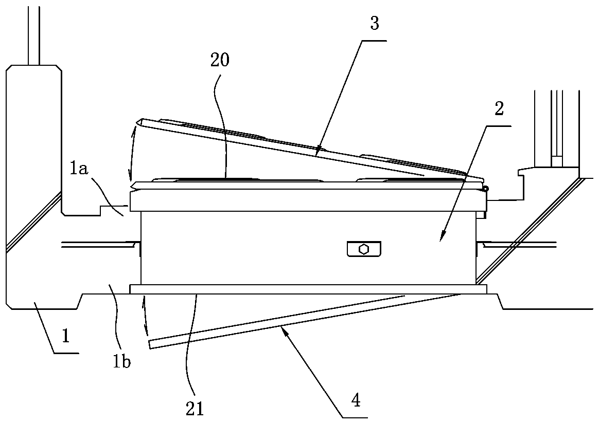 Fire emergency escape device with improved structure