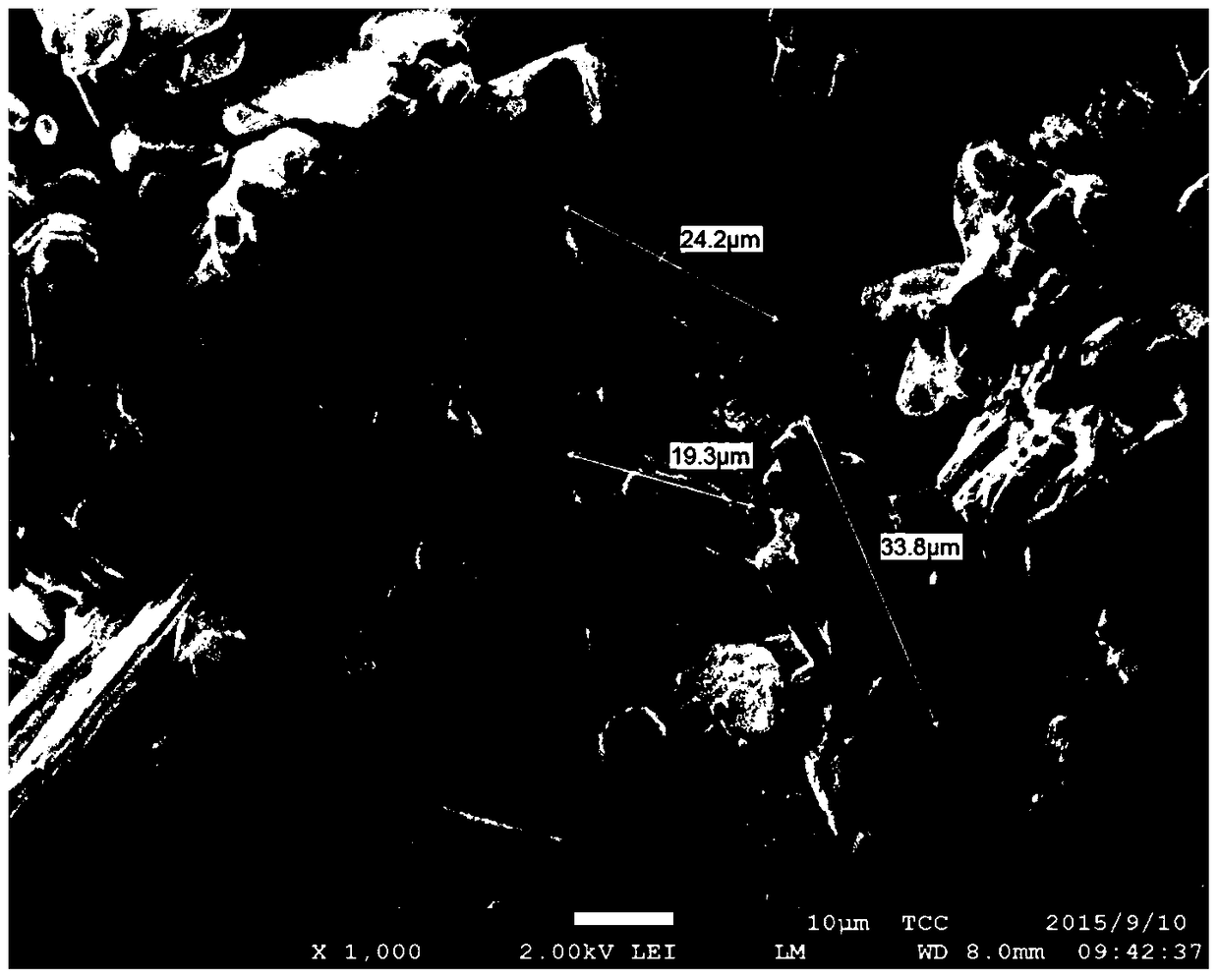 A method for crystallization and separation of ammonia nitrogen in ammonia exchange wastewater