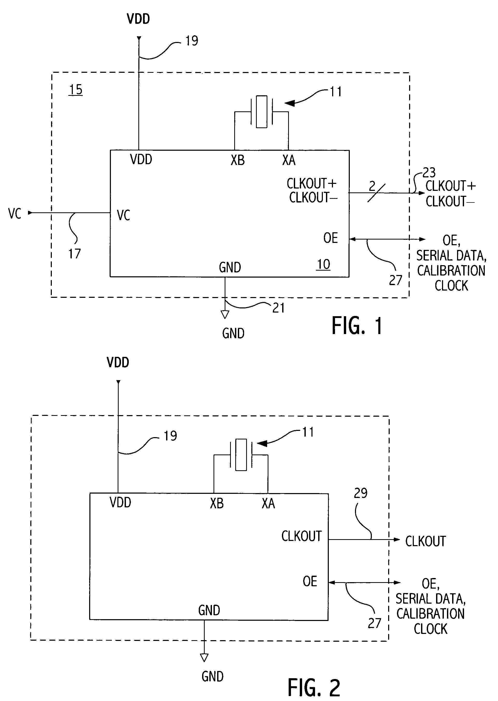 Multi-frequency clock synthesizer