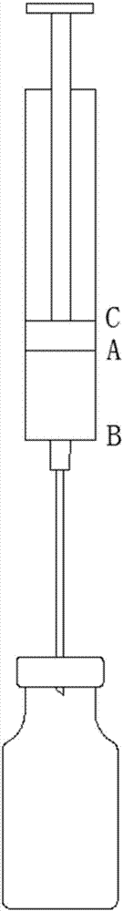 Penicillin bottle liquid injection control method and device