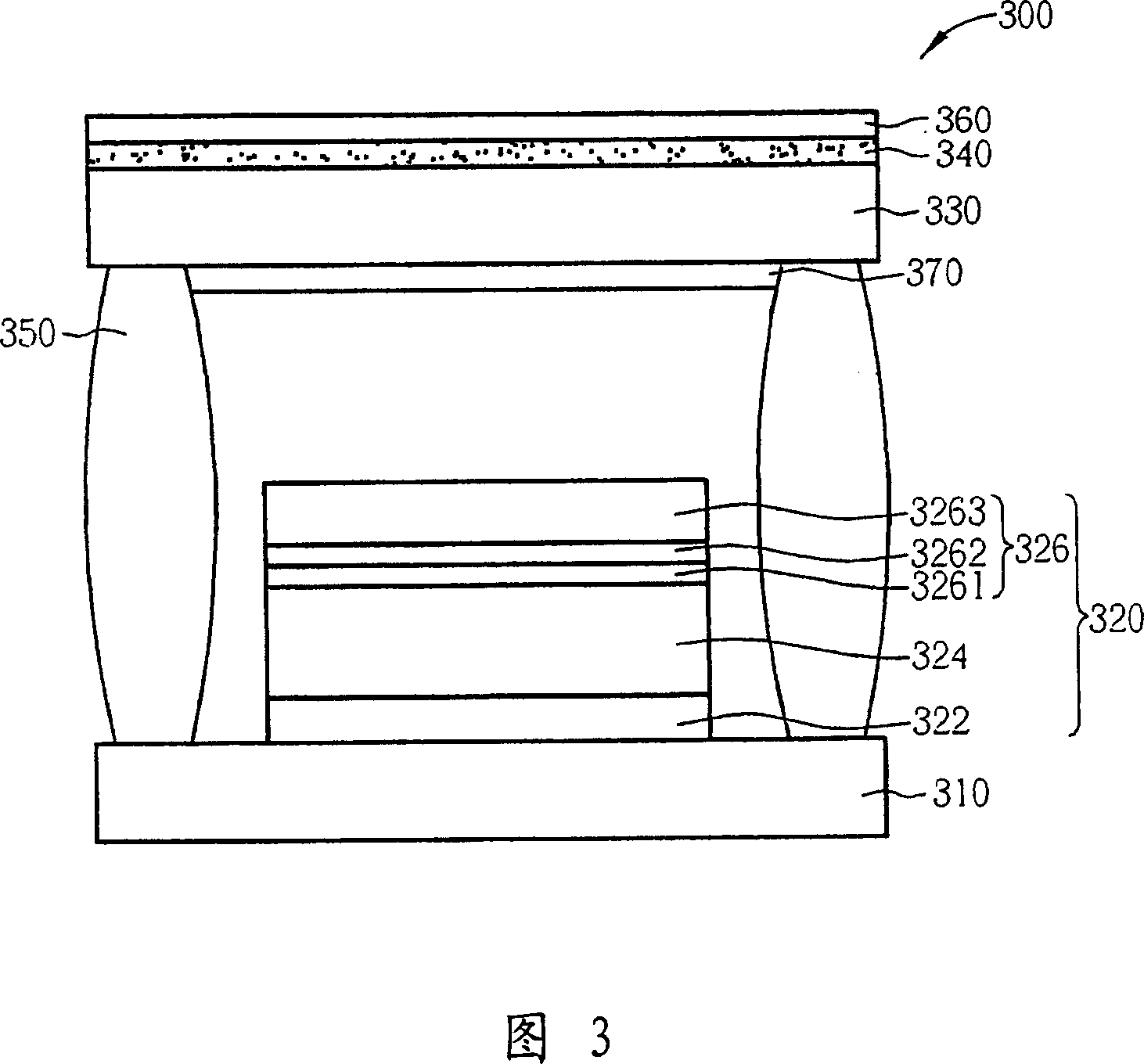 High-contrast organic luminous display