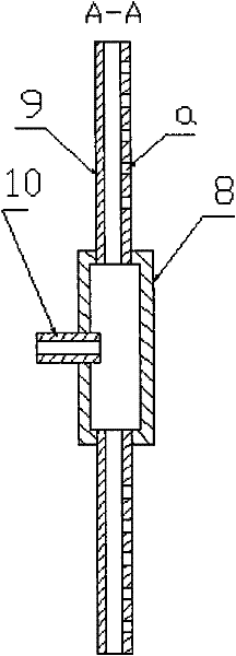 A straw fertilizer rapid fermentation device