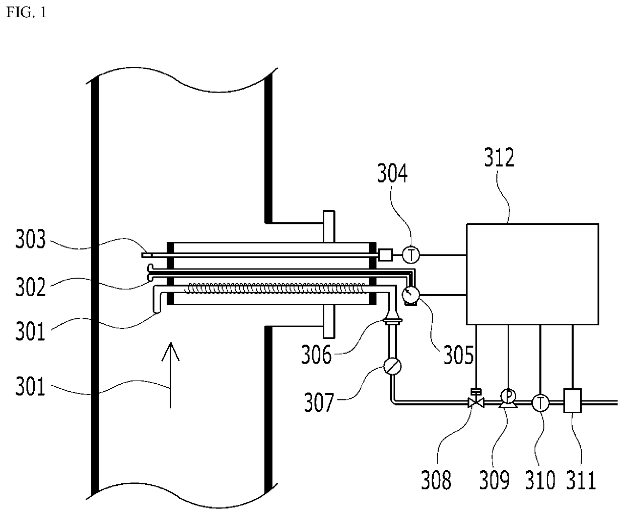 Continuous isokinetic sample device for stack gas having suction nozzle to which sectional area control device is attached, and automatic continuous measurement system for fine dust in stack gas comprising same combined therewith