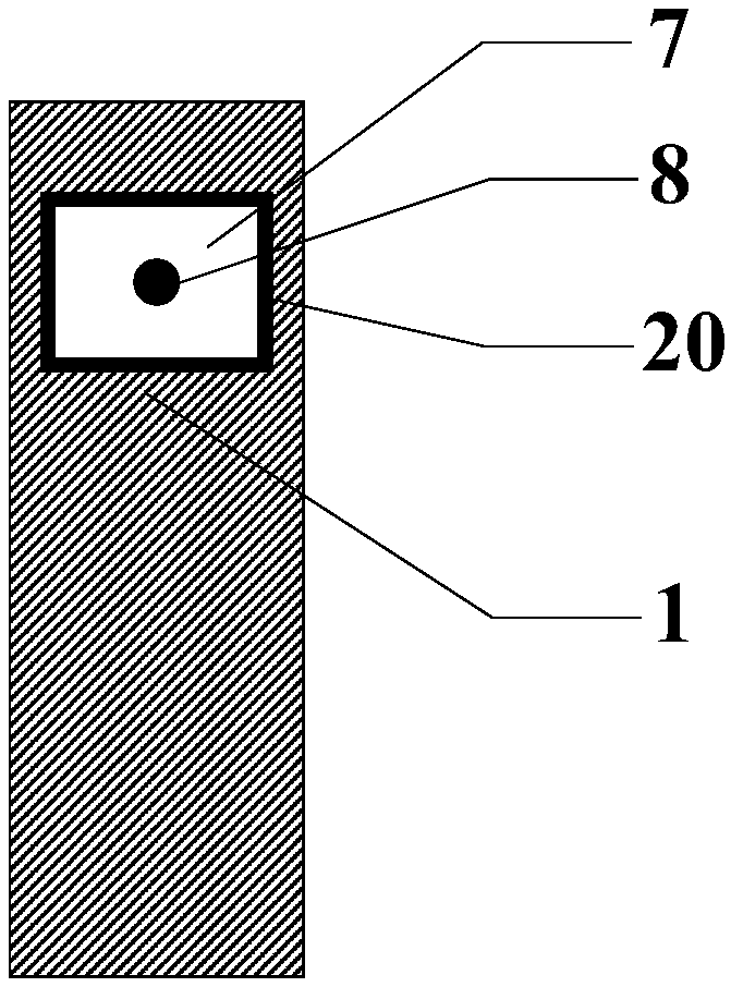 Liquid application device and method for liquid-filling jointed rock mass sample for flange type SHPB(split Hopkinson pressure bar)