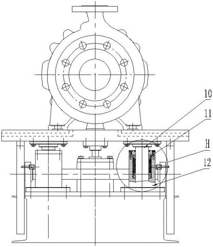 Semi-automatic water pump performance test platform