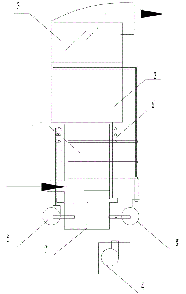 Wet desulfurization equipment for coal fired boiler